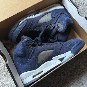 Air Jordan 5 Retro SE GS 'Midnight Navy' size 6Y